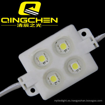 DC12V 4PCS 5050 Inyección de alta potencia LED Módulo Epistar Chips